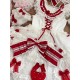 Mademoiselle Pearl Strawberry Cutsew Cardigan Blouses Skirt JSKs and OPs(Reservation/Full Payment Without Shipping)